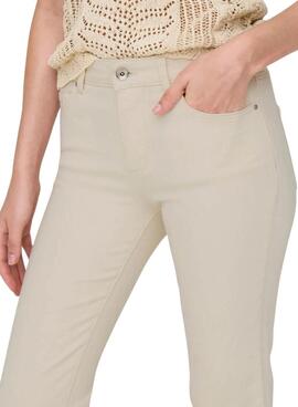 Hose Only Ann Kenya beige für Damen
