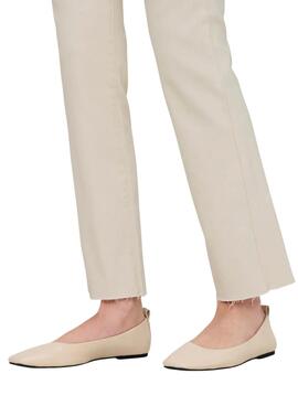 Hose Only Ann Kenya beige für Damen