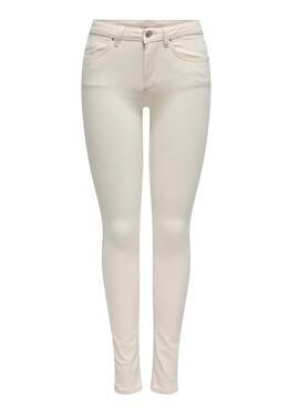 Jeanshose Only Blush beige Damen  
