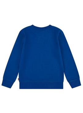  Batwing  Levis  French Terry Kapuzenpullover in Blau für Jungen