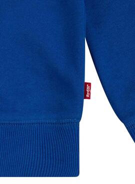  Batwing  Levis  French Terry Kapuzenpullover in Blau für Jungen