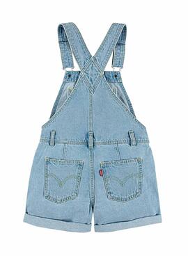 Kurzer Levis-Kinderjeanslatz für Mädchen.