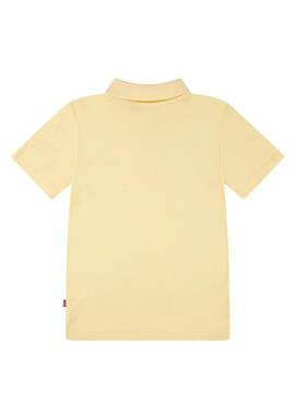 Polo Levis  Rücken Nackenband gelb für Kinder