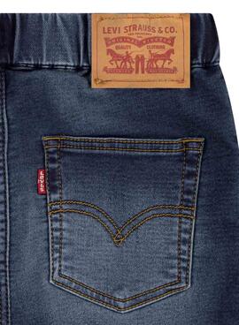 Bermuda Levis Dobby Skinny in Dunkelblau für Jungen.