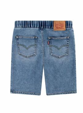 Bermuda Levis schlanke, helle Dobby Shorts für Kinder