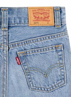 Bermuda Levis  Denim Skate in Blau für Jungen