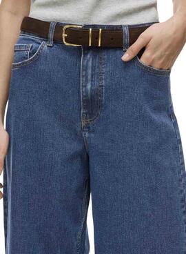 Hose Vila Vilotta Culotte in Blau für Damen