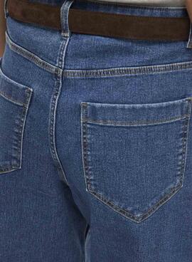 Hose Vila Vilotta Culotte in Blau für Damen