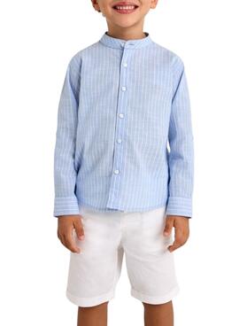 Set Mayoral Bermuda Hemd blau für Jungen