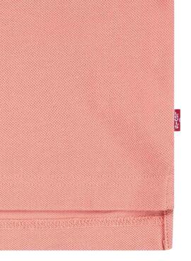 Levis Back Neck Tape Polo in Orange für Kinder.