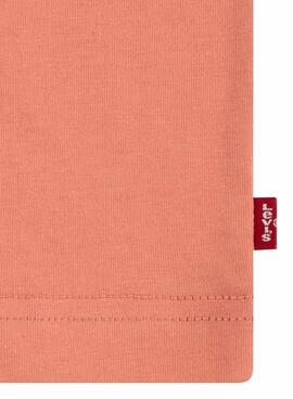 T-shirt Levis Batwing  in Orange für Kinder