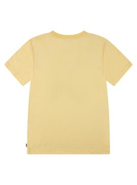 T-shirt Levis Batwing Gelb   für Jungen