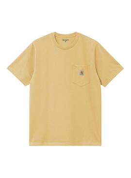 T-shirt Gelbes Carhartt Pocket  für Männer