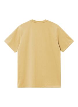 T-shirt Gelbes Carhartt Pocket  für Männer