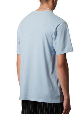 T-Shirt Carhartt Pocket blau für Männer