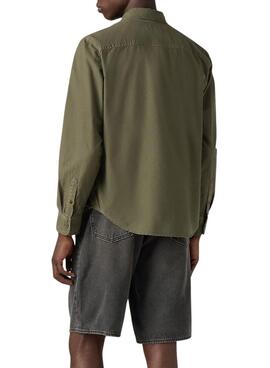 Hemd Levis Authentic grünes  für Männer