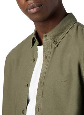 Hemd Levis Authentic grünes  für Männer