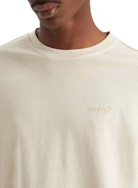 T-shirt Levis Red Tab Vintage beige für Männer.