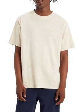T-shirt Levis Red Tab Vintage beige für Männer.