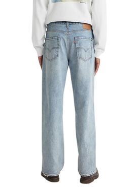 Jeans Levi's 568 Loose in blauem Waschung für Herren.
