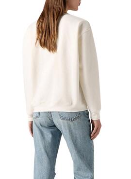 Sweatshirt Levis Everyday floral beige für Frauen