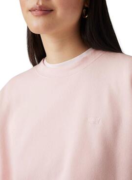 Sweatshirt Levis Everyday  in Rosa für Damen