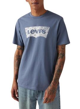 T-shirt Levis Graphic blau für Männer