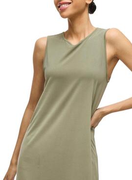 Kleid Vila Vimodala Midi in Grün für Damen