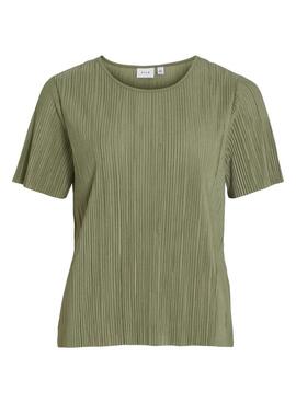 T-Shirt Vila Viplisa in grün für Frauen.