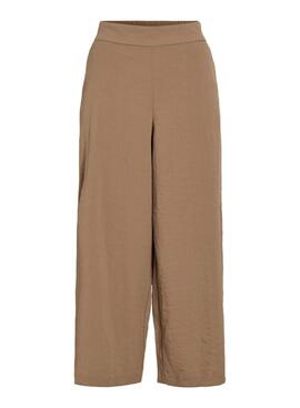 Hose Vila Vilinea 7/8 in Toastfarben für Frauen