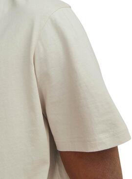 T-Shirt Jack and Jones in Beige für Herren