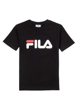 T-Shirt Fila Classic Logo Schwarz Junge