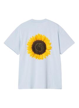 T-Shirt Carhartt Sonnenblume blau für Männer