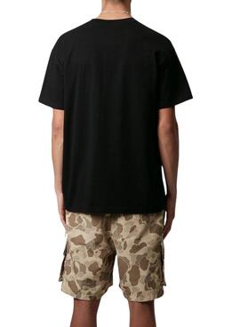 T-Shirt Carhartt Pocket Heart Schwarz für Herren