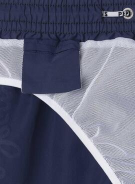 Badehose Pepe Jeans Logo Marine für Jungen