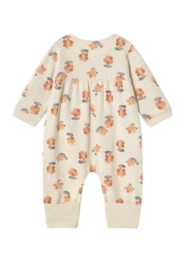 Lange Schlafanzughose von Mayoral in Pfirsichbeige für Babys.