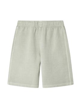 Bermudas Pepe Jeans Charles in Grün für Jungen.
