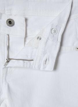 Bermuda Pepe Jeans Slim weiß für Jungen