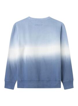 Sweatshirt Pepe Jeans Jamie blau für Jungen.