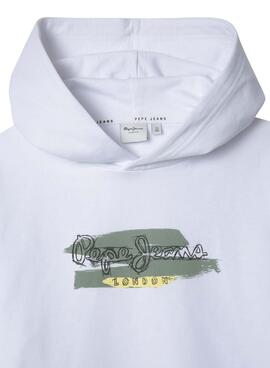 Sweatshirt Pepe Jeans Jeel weiß für Jungen