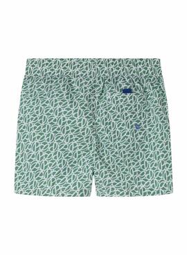 Badehose Pepe Jeans mit grünem Print für Jungen.