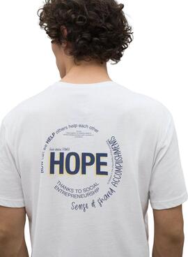 T-shirt Ecolaf Hope weiß für Männer