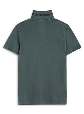 Polo Ecoalf Tedan grün für Männer