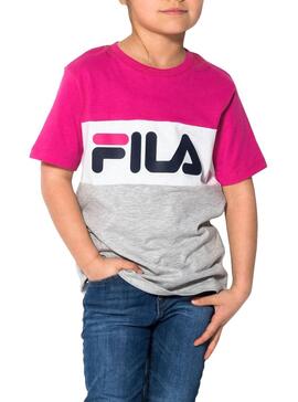 T-Shirt Fila Classic Logo Pink Mädchen