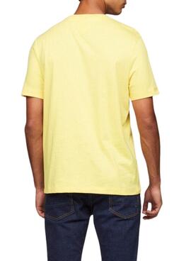 Tommy Hilfiger Seasonal T-Shirt gelb für Herren.