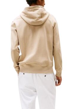Tommy Hilfiger Essential Hoody in beige für Herren