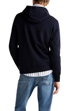 Tommy Hilfiger Essential Hoody Marineblau für Männer