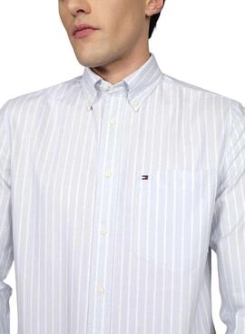 Tommy Hilfiger Heritage Hemd in Blau für Herren.