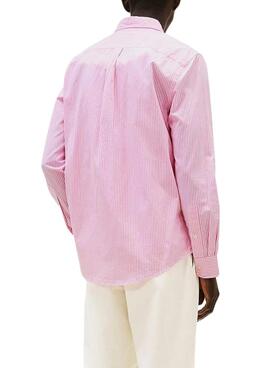 Shirt  Tommy Hilfiger mit rosa Streifen für Männer