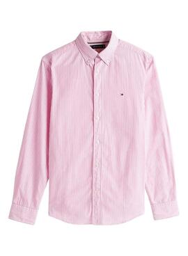 Shirt  Tommy Hilfiger mit rosa Streifen für Männer
